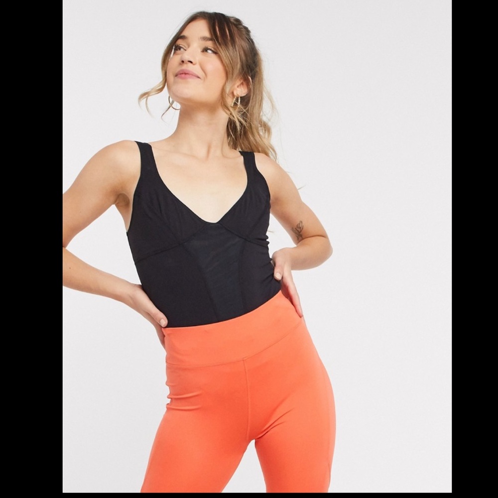 Free People Movement Heart of Gold Leotard in Black - Picture 9 of 9